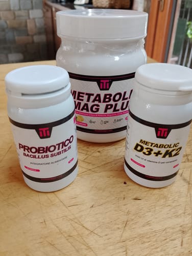 Customer photo review of Metabolic Mag PLUS 300gr polvere - Nuovo!