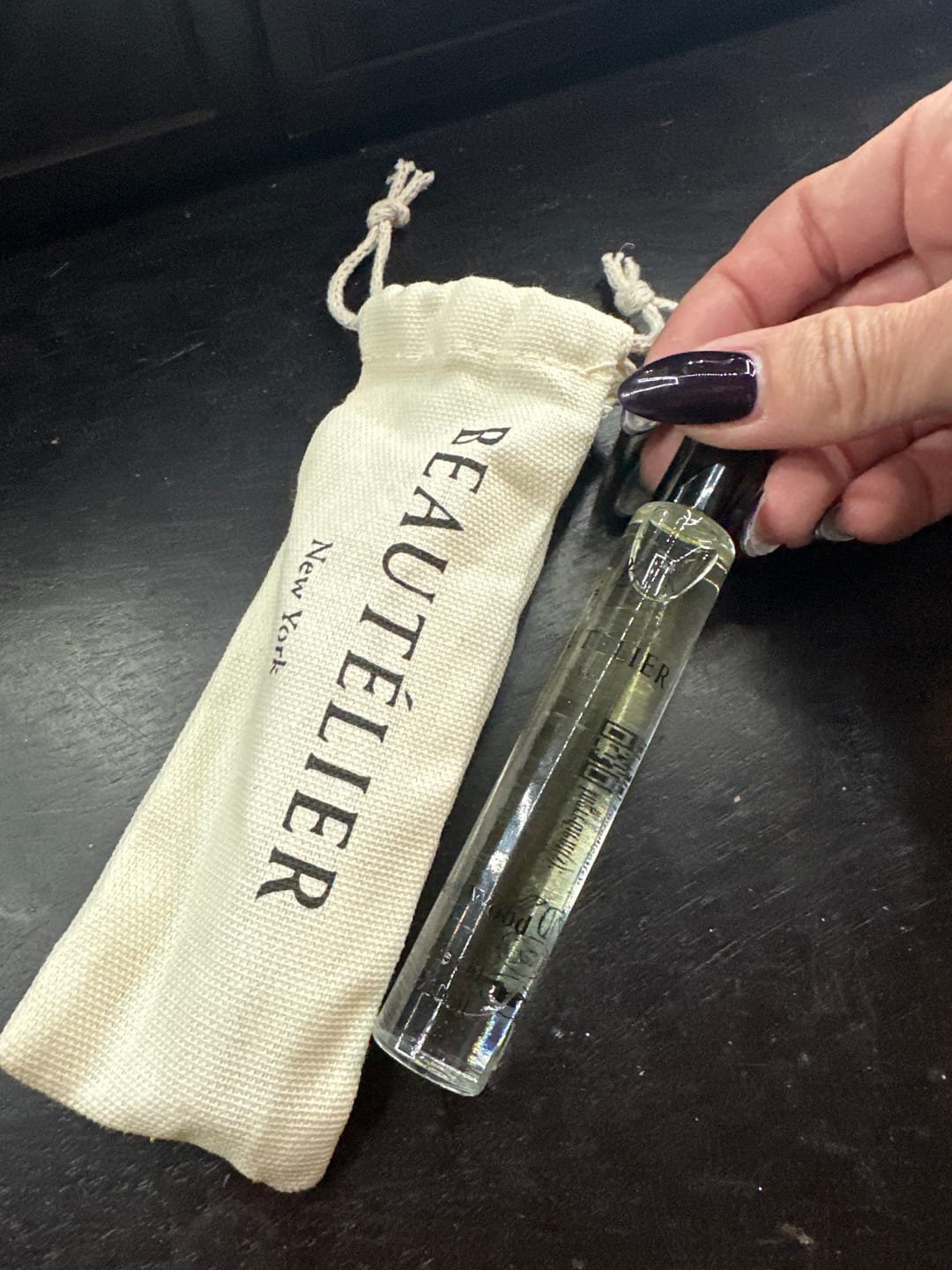 Customer photo review of Sweet Wood Perfume Oil