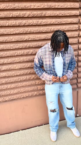 Customer photo review of Vale Forever American Cup Flannel Blue/Yellow