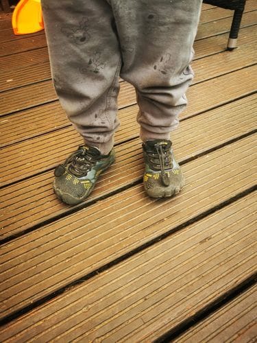 Customer photo review of Kid's Fast Ⅰ - Barefoot Shoes