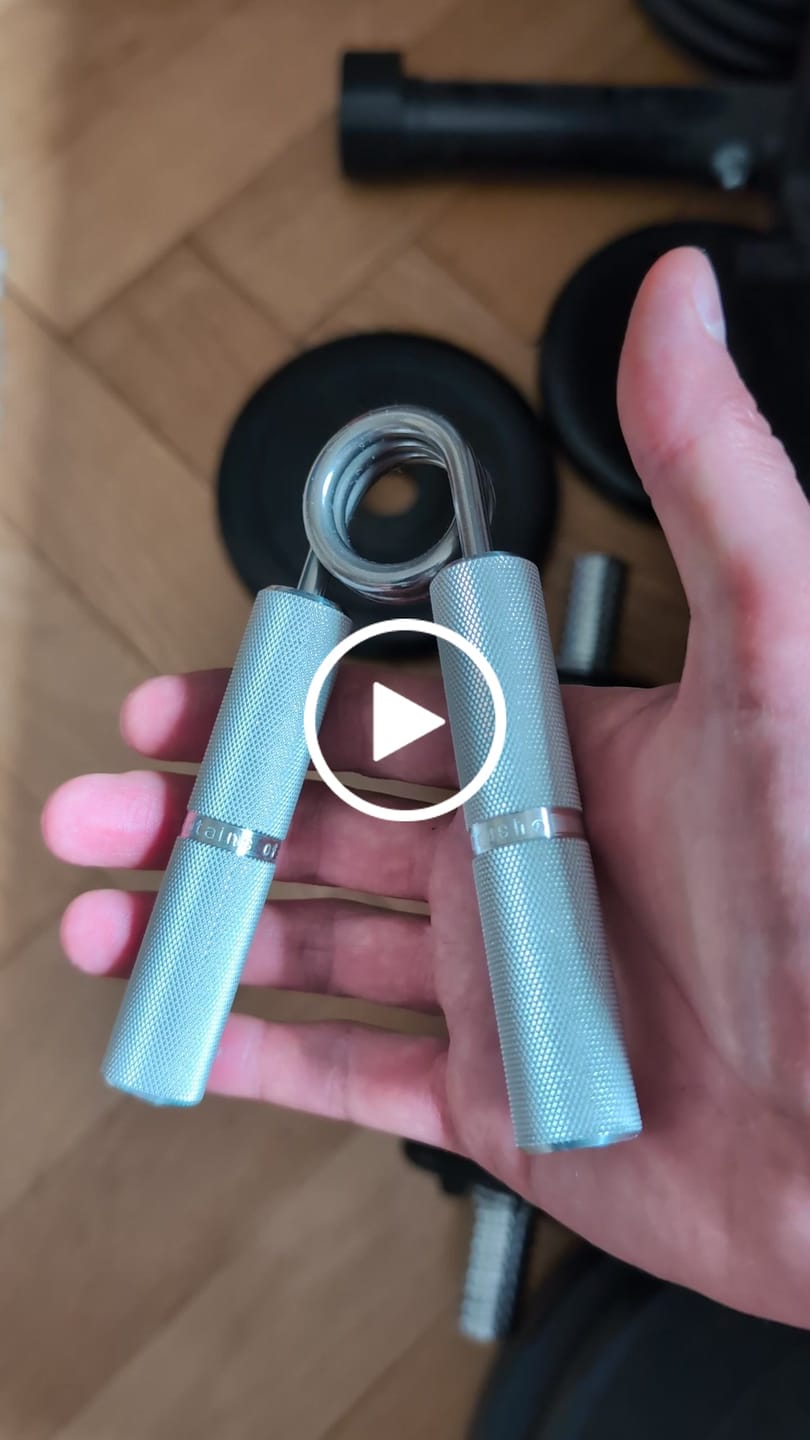 Customer video review of Captains of Crush Hand Grippers