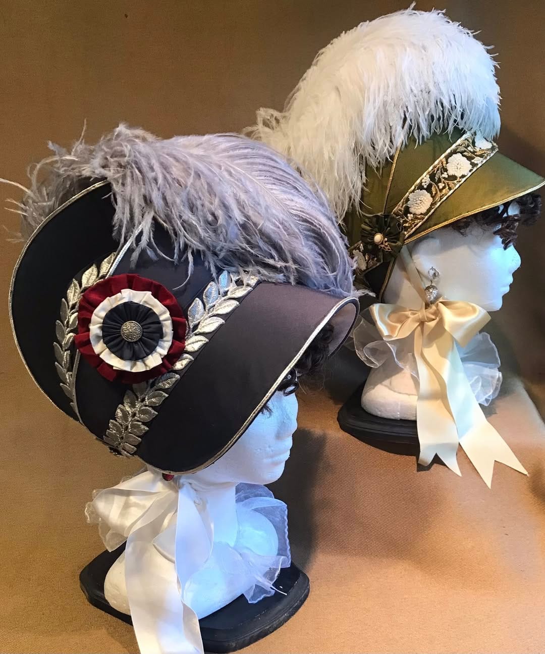 Customer photo review of Ostrich Plume Feathers | Ostrich Plumes