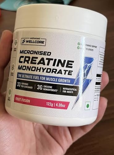 Customer photo review of Wellcore - Pure Micronised Creatine Monohydrate (122g, 33 Servings) Tropical Tango