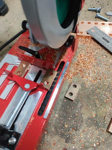 Customer photo review of Lame spéciale pour la découpe de l'aluminium TCT 185mm Evolution 60 dents alésage 20mm pour scie à onglet