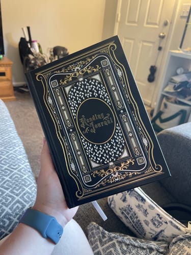 Customer photo review of Reading Journal - Black
