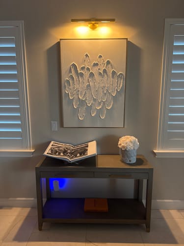 Customer review photo for Plaster Art Texture Painting #SG193