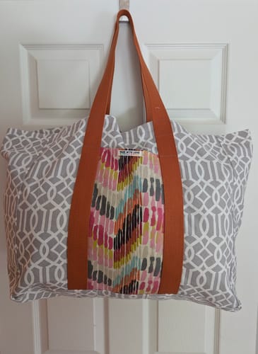 Customer photo review of Mule Tote | Sewing Pattern by KATM ~ Printed Paper Pattern