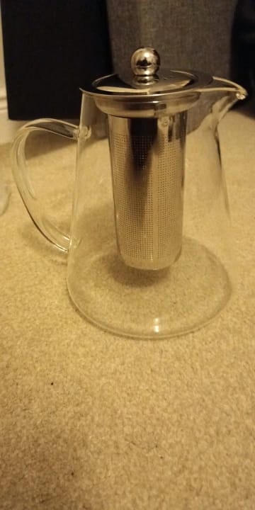 Customer photo review of Heat Resistant Glass Teapot