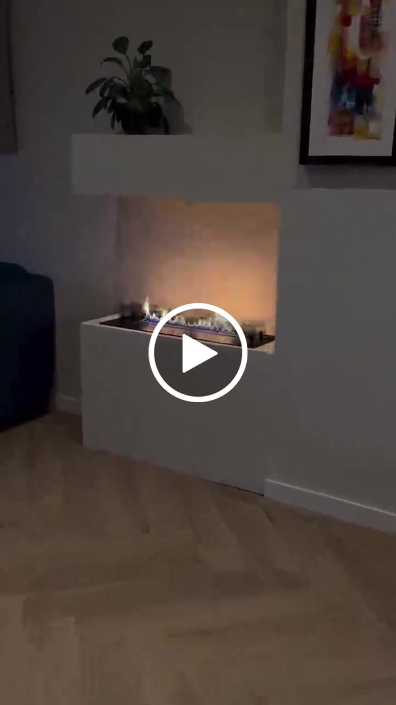 Customer video review of Bioethanol SmartFire Fernbedienung - PRIME A4 80cm