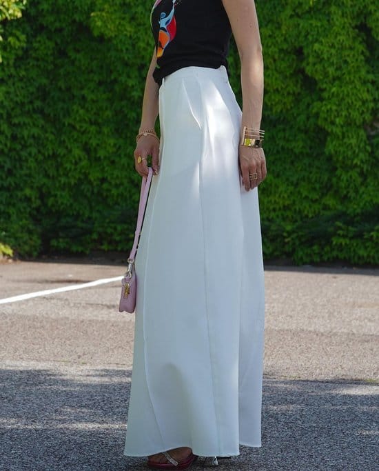 Customer photo review of H-type skirt