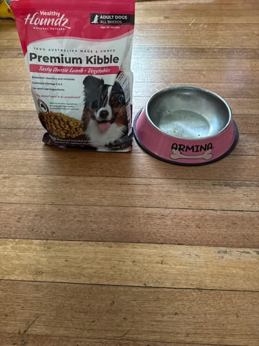 Customer photo review of PASTURE RAISED AUSSIE LAMB & VEGETABLES BLEND 3KG (ADULT)