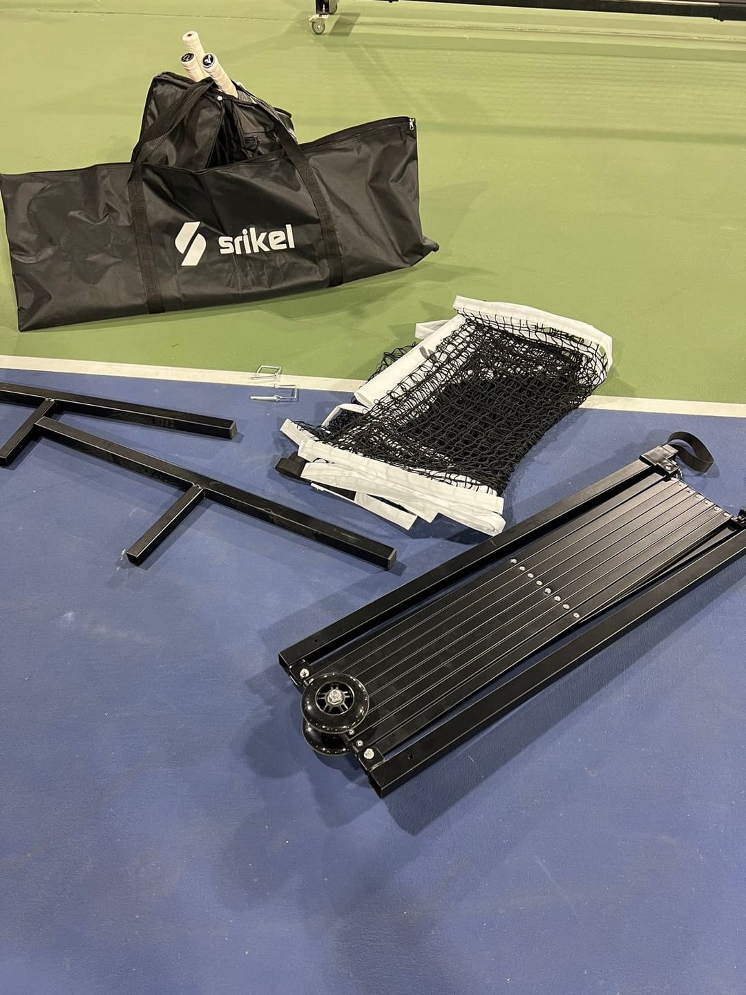 Customer photo review of Srikel FlashCourt Pickleball Net