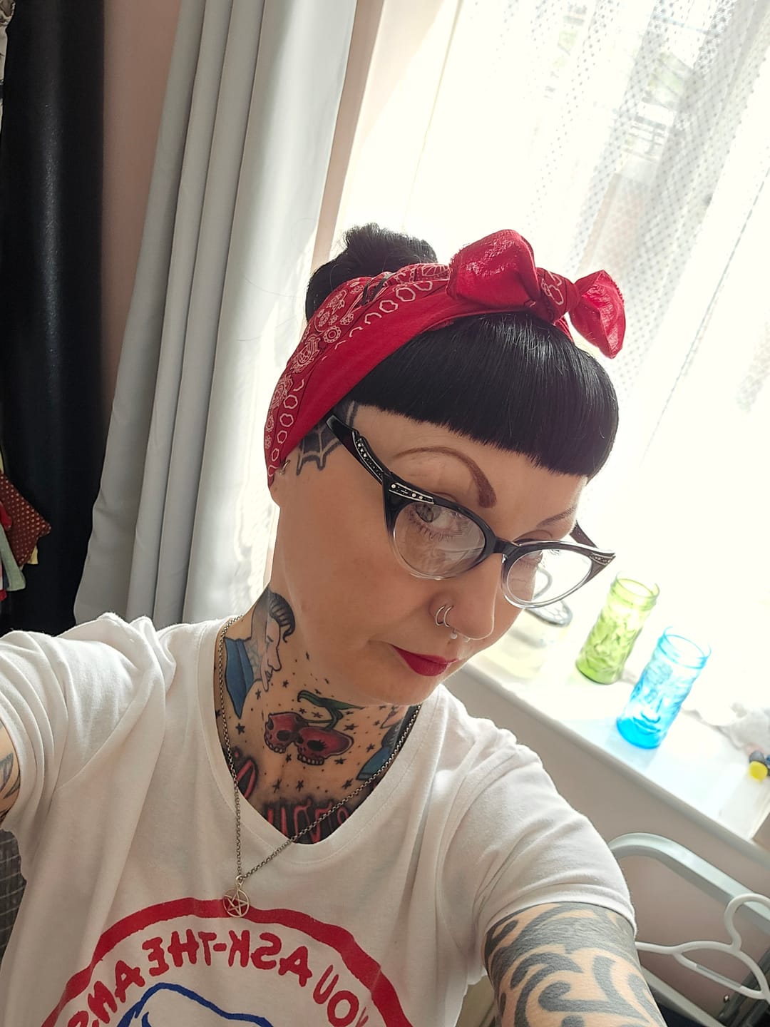 Customer photo review of Stranded Clip-in Mum Bun - Colour #1 Black Magic