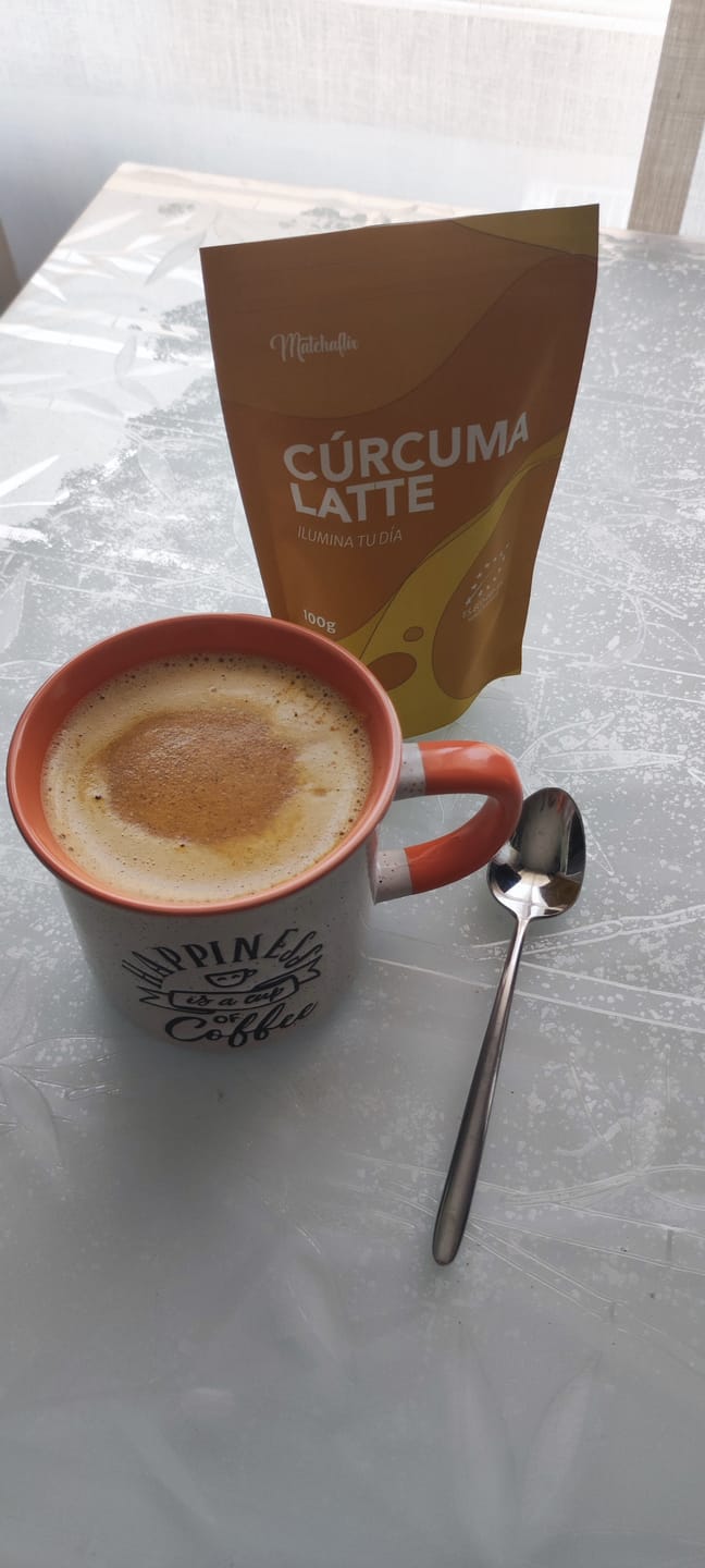 Customer photo review of Cúrcuma Latte
