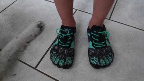 Customer photo review of Kid's Fast Ⅰ - Barefoot Shoes