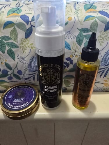 Customer photo review of Beard Care Kit