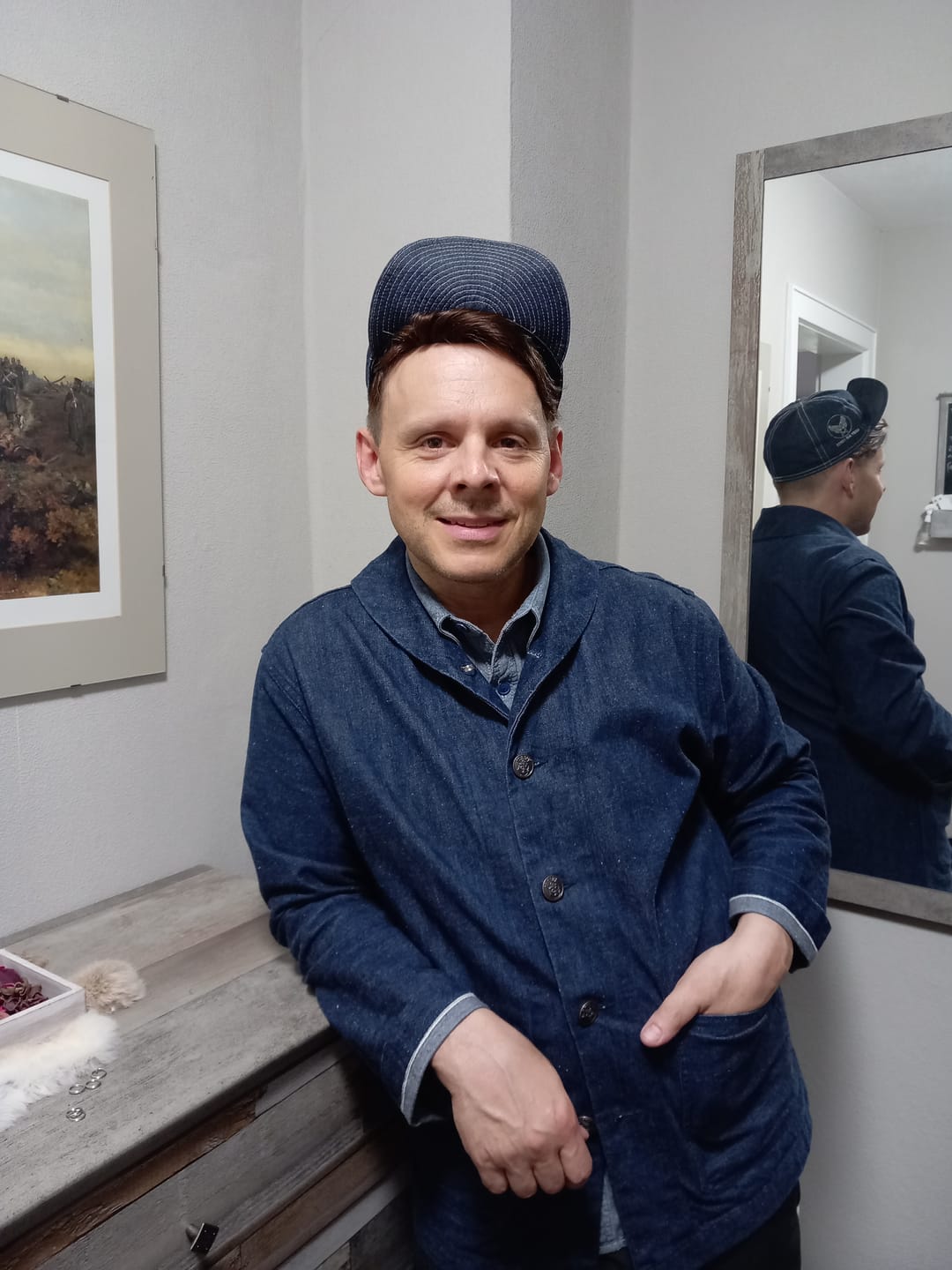 Customer photo review of 1922 USN 2nd Denim Coverall Utility Jacket