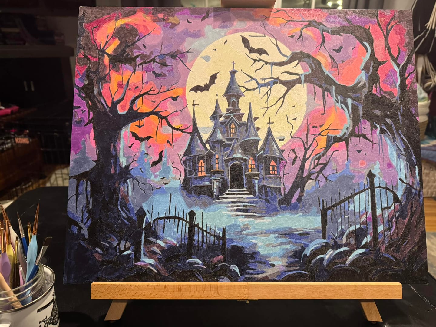 Customer photo review of Cementary At Halloween