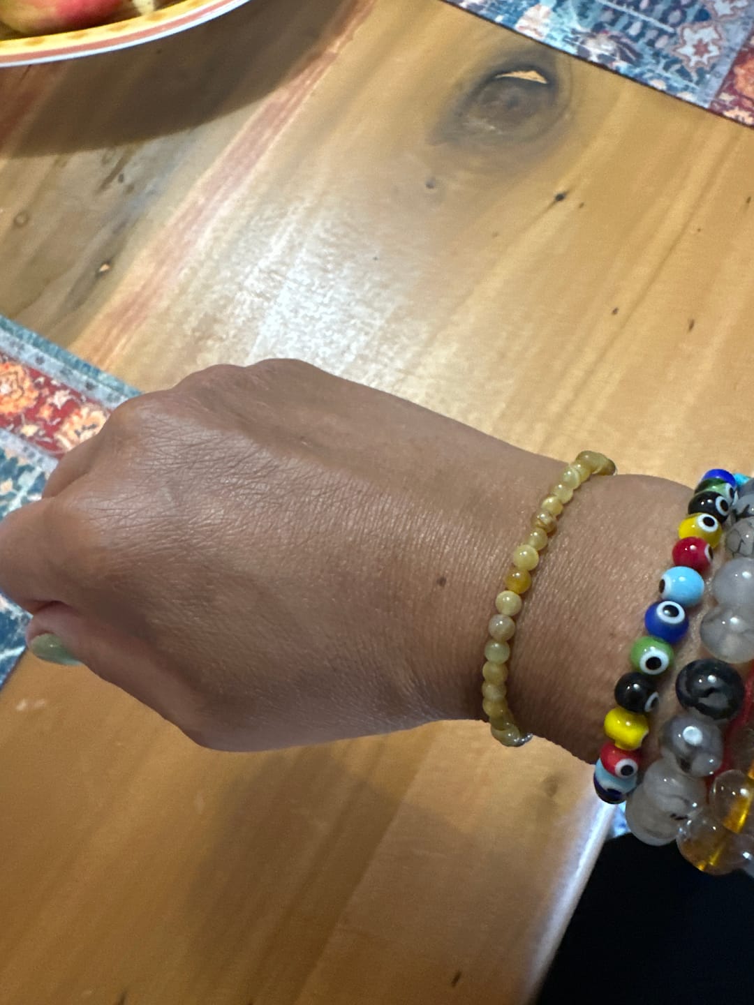Customer photo review of Golden Tiger Eye Bracelet Mini