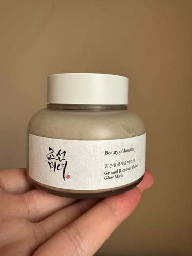 Customer photo review of Beauty of Joseon Ground Rice and Honey Glow Mask veido kaukė
