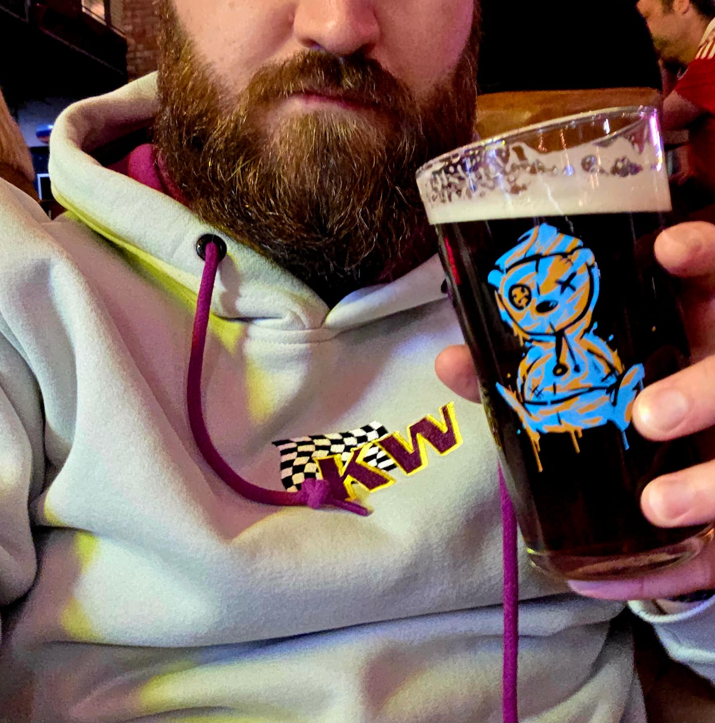 Customer photo review of Street Society "KW Edition 03" Hoodie grau