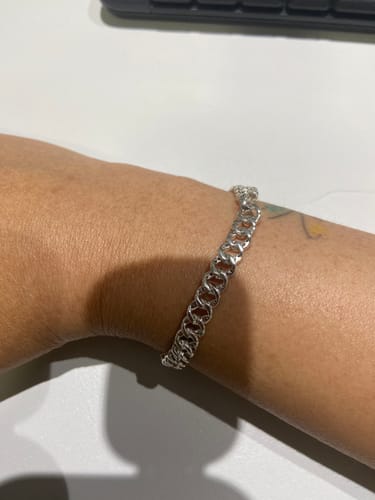 Customer photo review of PULSERA PANDORA TENIS TIMELESS PAVE BRILLANTE PLATA + KIT DE REGALO