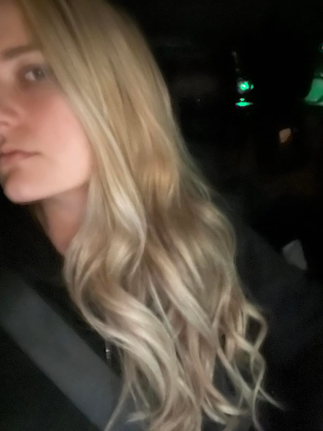 Customer photo review of 6x7 Inches Virgin Human Hair Toppers Mono Base Blonde Highlights #P16/22