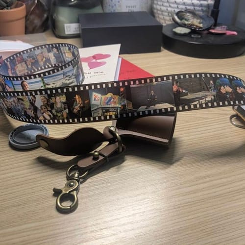 Customer photo review of Custom Drive Safe Film Roll Keychain For Your Love
