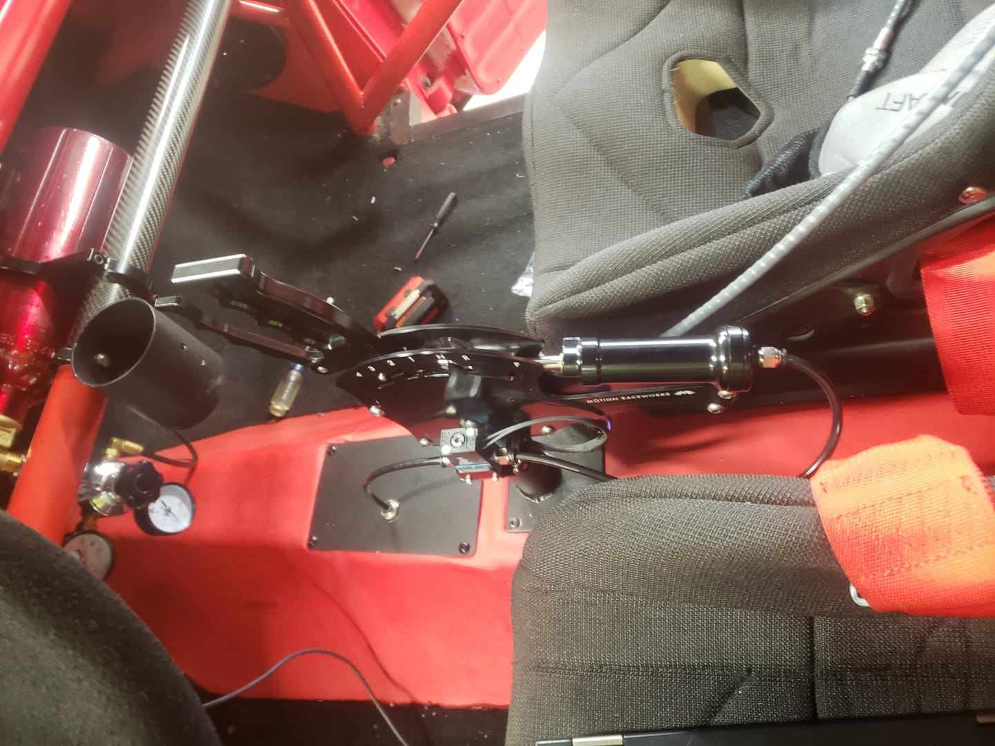 Customer photo review of Operator Shifter MAC Valve Mounting Bracket