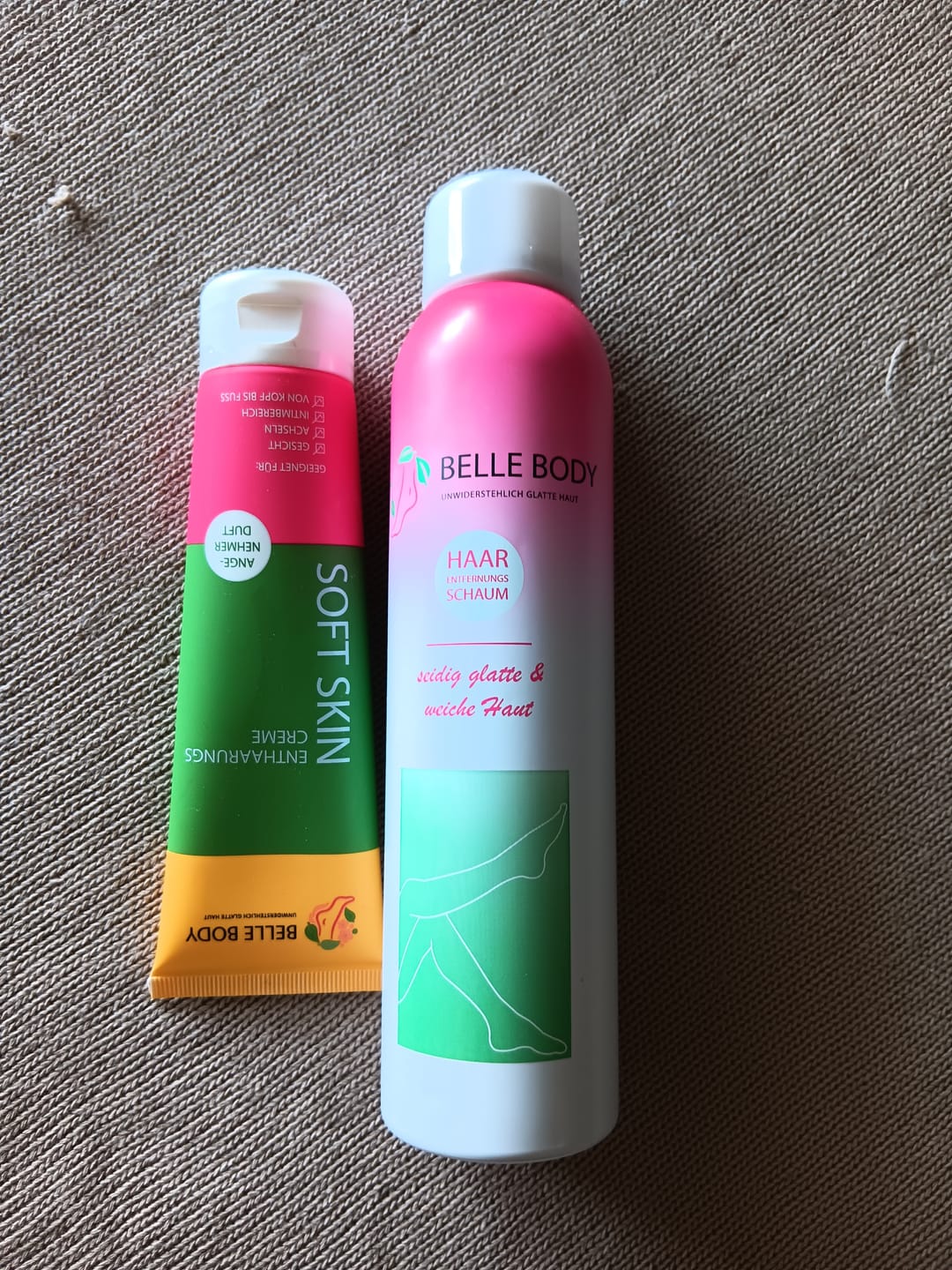 Customer photo review of 5x Belle Body Haarentfernung inkl. Gratis Enthaarungscreme