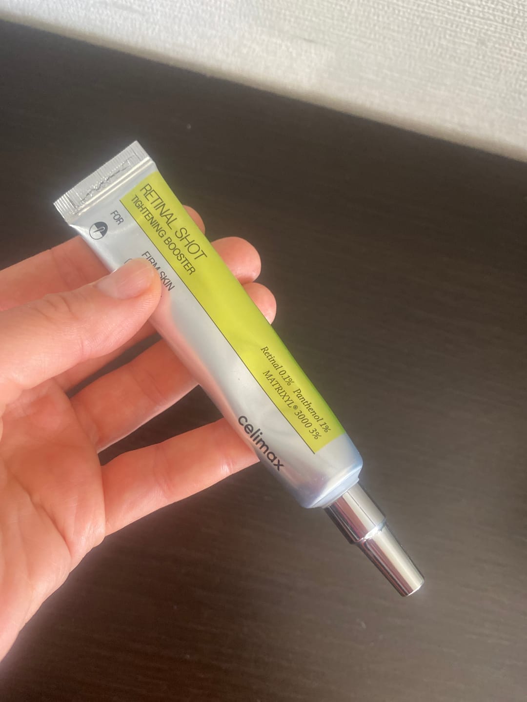 Customer photo review of Liftinga efektu piešķirošs krēms-būsteris ar retinālu Celimax THE -A Retinal Shot Tightening Booster