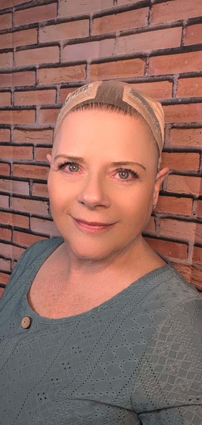 Customer photo review of Luxury Wig Cap