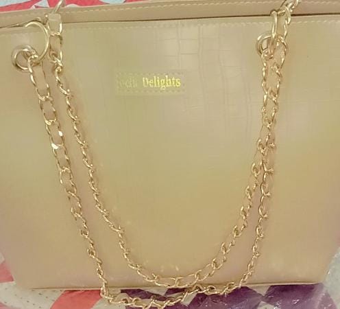 Customer photo review of Off White New Wave Tote Bag