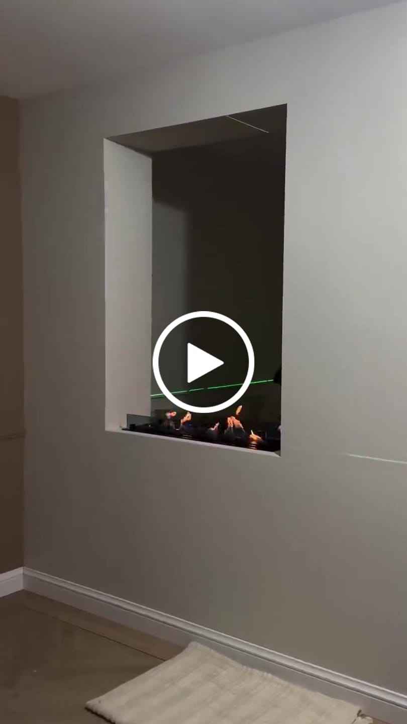 Customer video review of Bioethanol Einbau Brenner Einsatz - SOLO 60