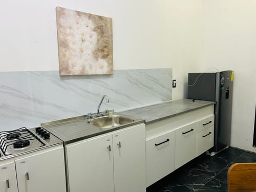 Customer photo review of Gabinete bajo para Fregadero 150cm (Con Encimera)Agata Blanco