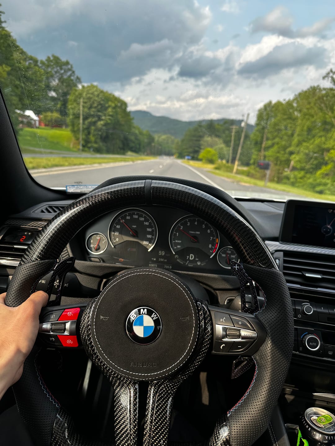 Customer photo review of BMW M Style Customizable Steering Wheel