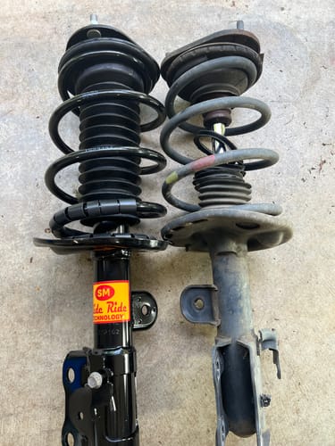 Customer photo review of 2010-2015 Toyota Prius EZ Strut Full Strut Assembly (Front Right SMLS102)