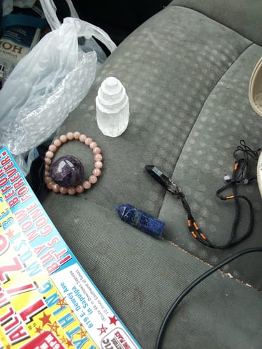 Customer photo review of AuraBloom Subscription Box