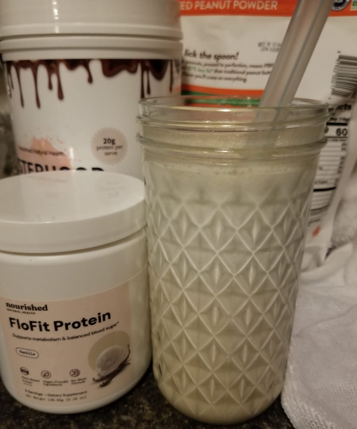 Customer photo review of FloFit Protein