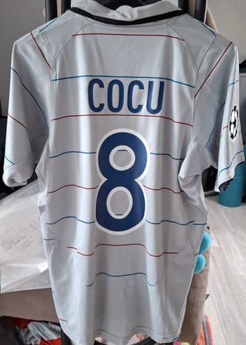 Customer photo review of Philipp Cocu 8 - Barcelona 2004/2005 Blue Garnet Retro Jersey Trikot Maillot