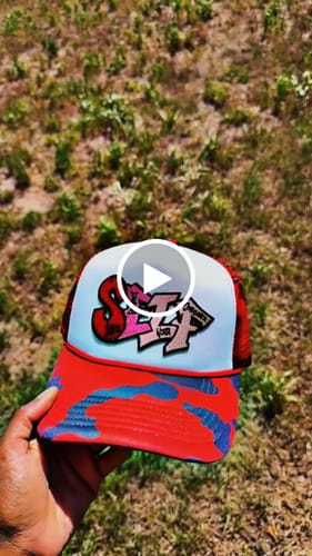 Customer video review of Trucker Camo Hat