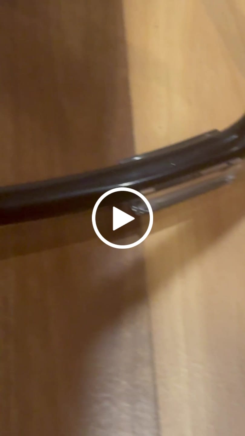 Customer video review of Clear Felt Clip on Sled Chair Glides - Sleigh Chair Glides