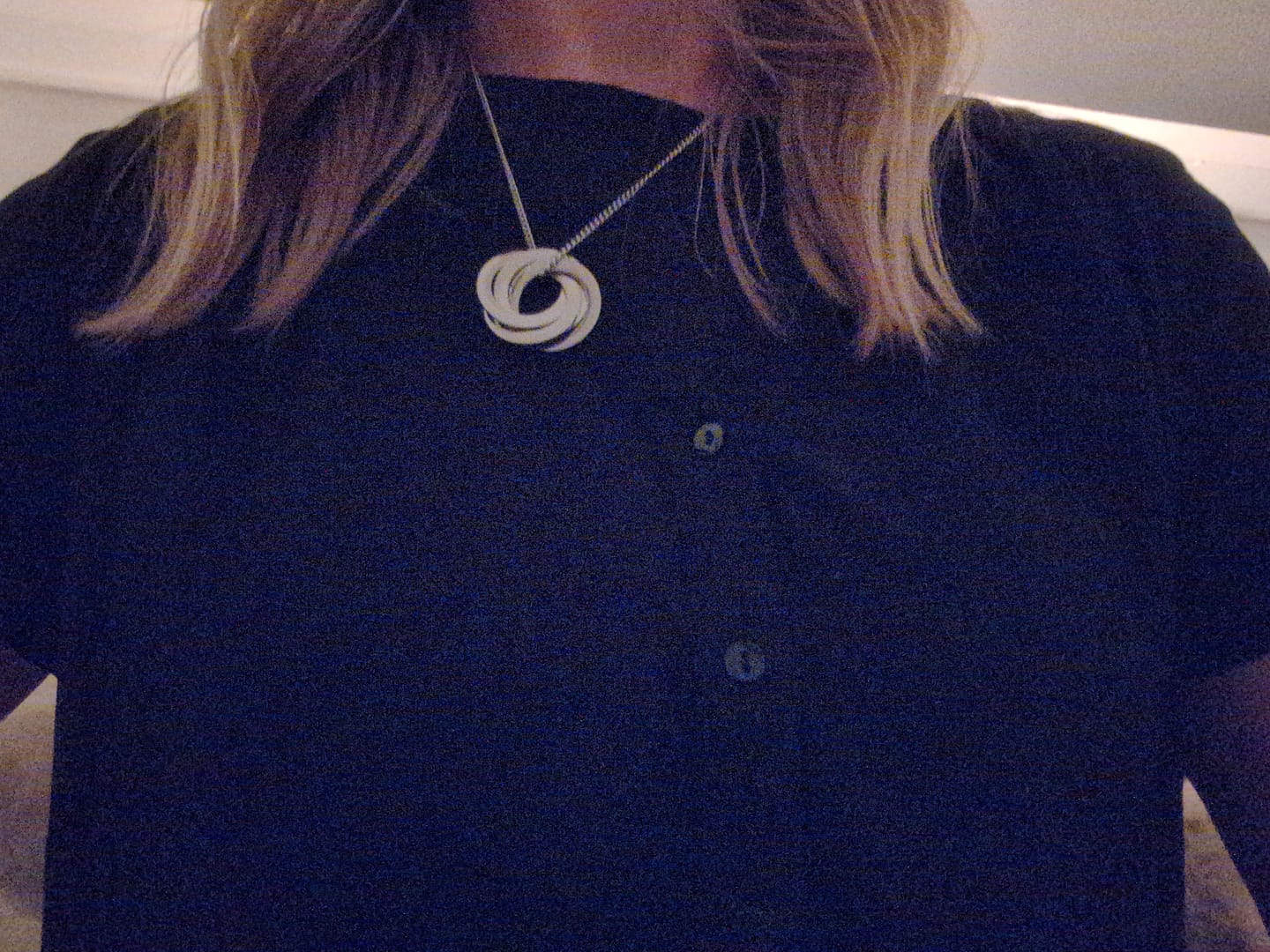 Customer photo review of Kette mit personalisierten Namenskreisen