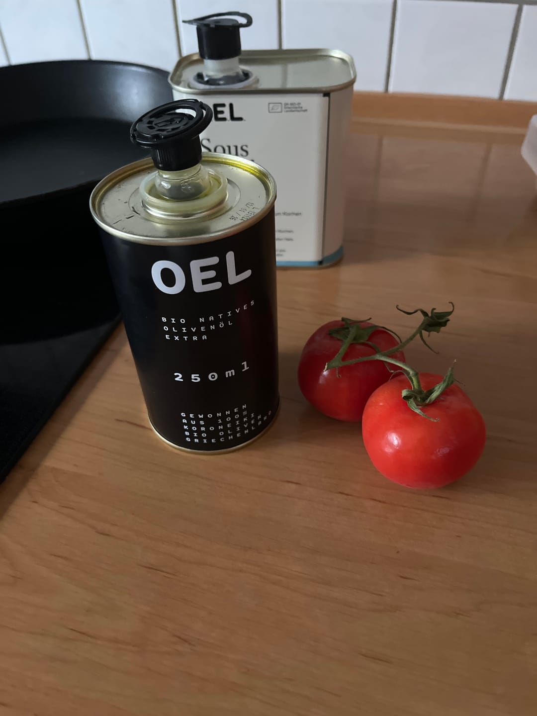 Customer photo review of Bio Natives Olivenöl Extra aus Griechenland 500 ml