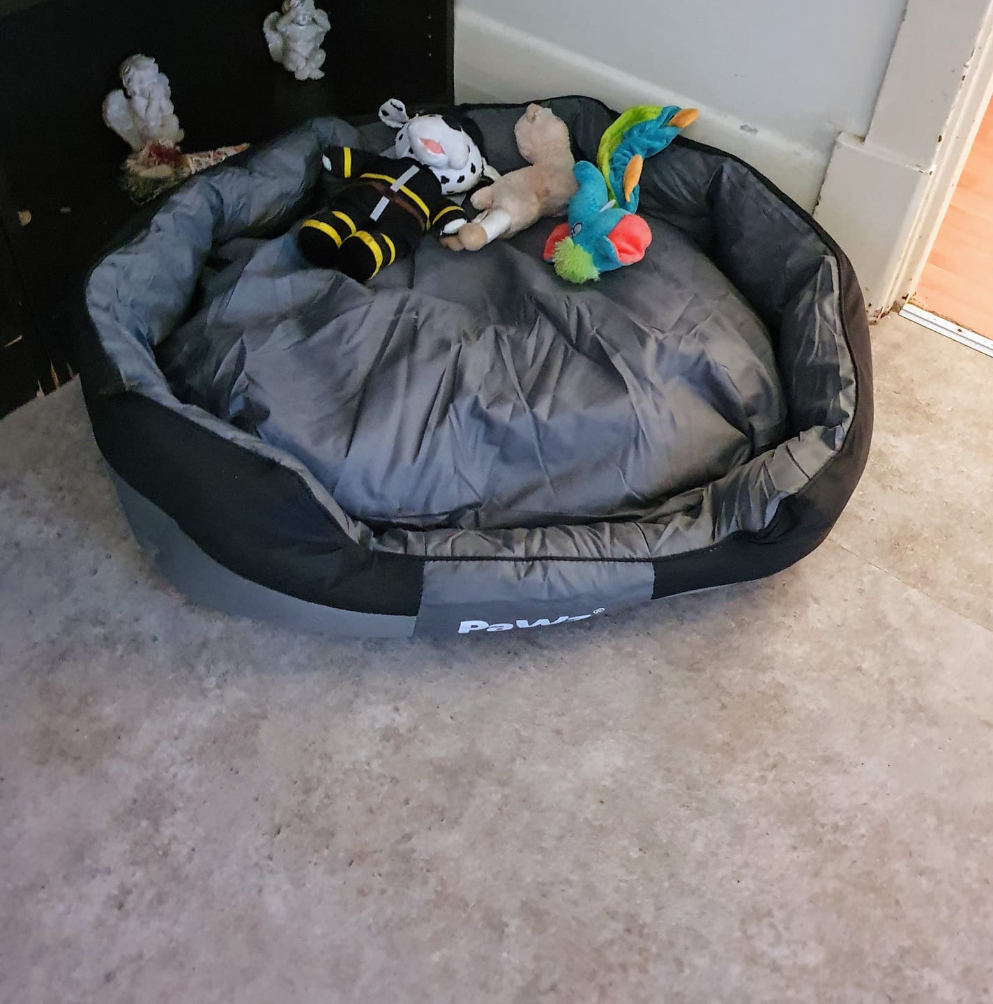 Customer photo review of Pawz Outdoor Waterproof Heavy Duty Dog Bed