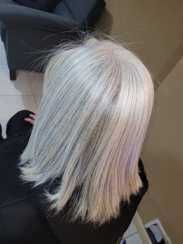 Customer photo review of Kit Alisado Profesional 1 Litro