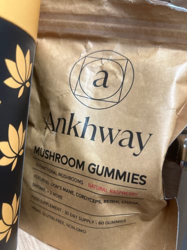 Customer photo review of Mushroom Gummies