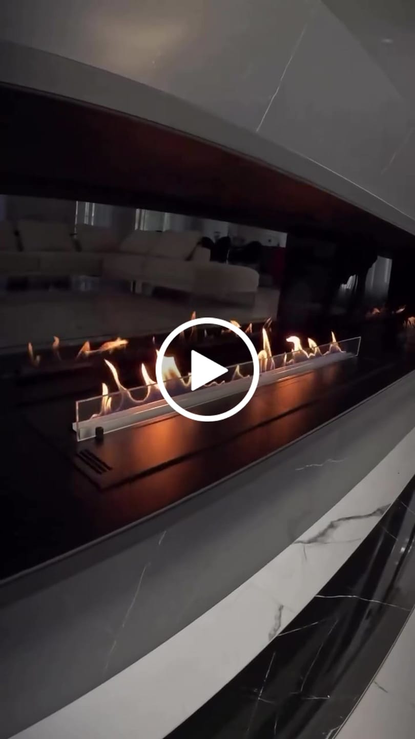Customer video review of Bioethanol SmartFire Fernbedienung - PRIME A4 100cm