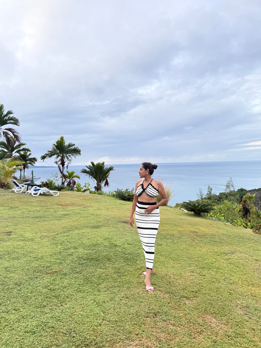 Customer photo review of Abisca Crochet Holiday Coord - Resortwear