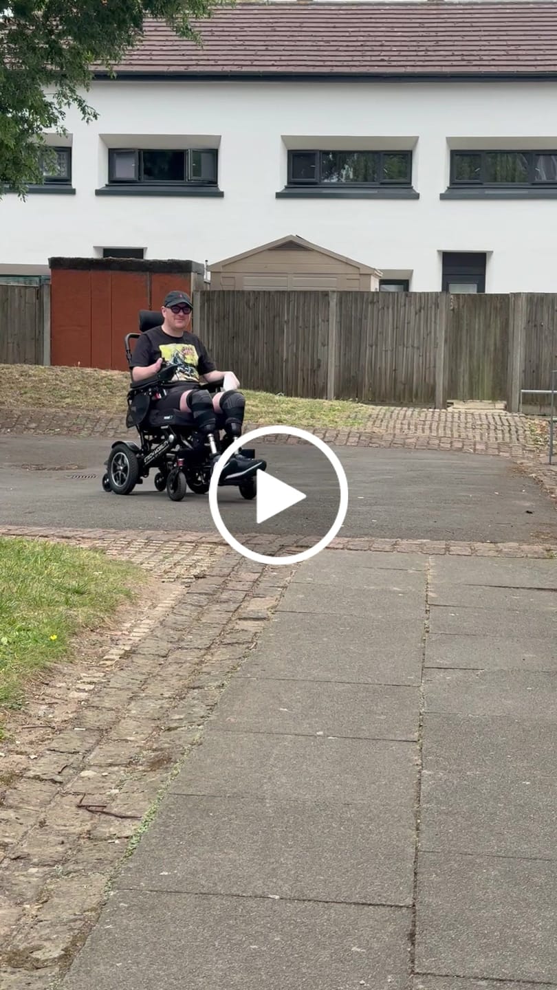 Customer video review of Lightweight Electric Wheelchair | Folding Powerchair | Freedom Pro ST
